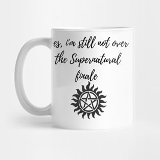 yes, i'm still not over the supernatural finale possession tattoo Mug